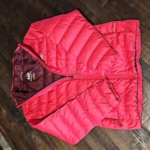 REI down jacket, size M
